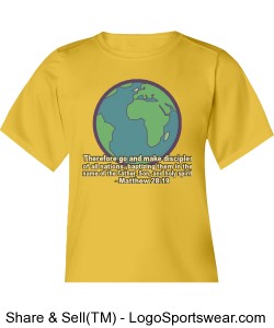 Badger Youth B-Core T-Shirt Design Zoom