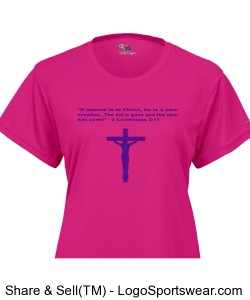 Badger Ladies B-Core T-Shirt Design Zoom