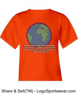 Badger Youth B-Core T-Shirt Design Zoom