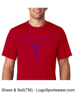 Hanes Men's 4 oz. Cool Dri� Performance T-Shirt Design Zoom