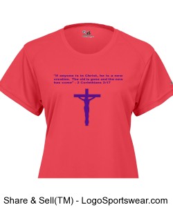 Badger Ladies B-Core T-Shirt Design Zoom